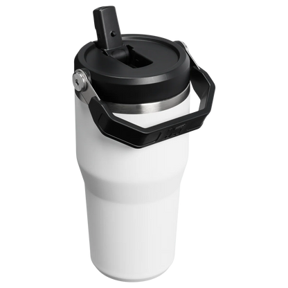 Stanley Ice Flow Flip Straw Tumbler (Chalk, 590ml)