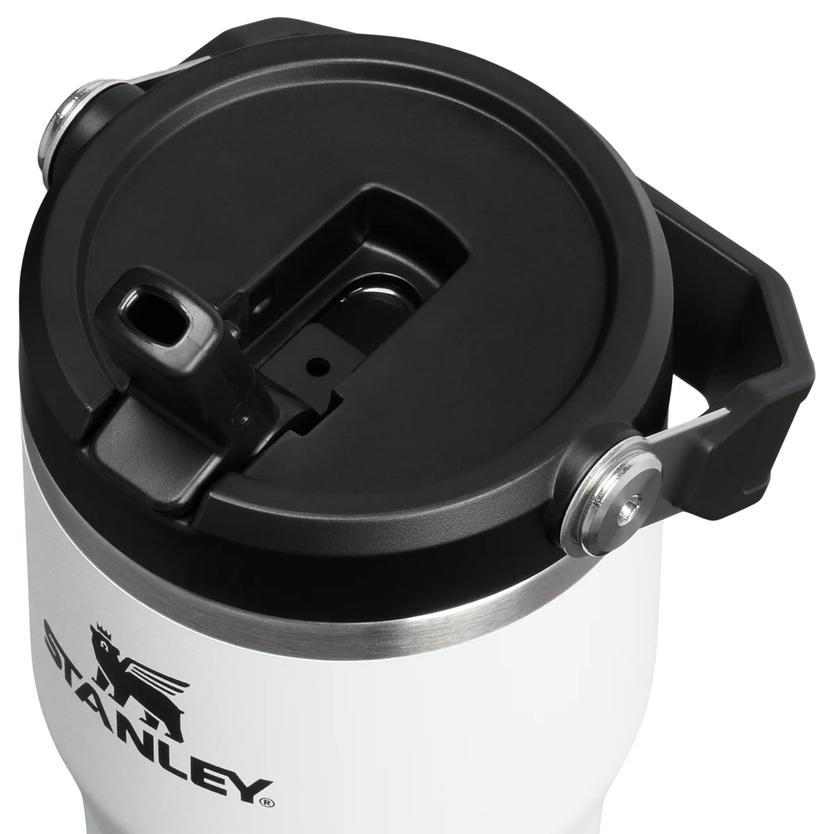 Stanley Ice Flow Flip Straw Tumbler (Chalk, 590ml)