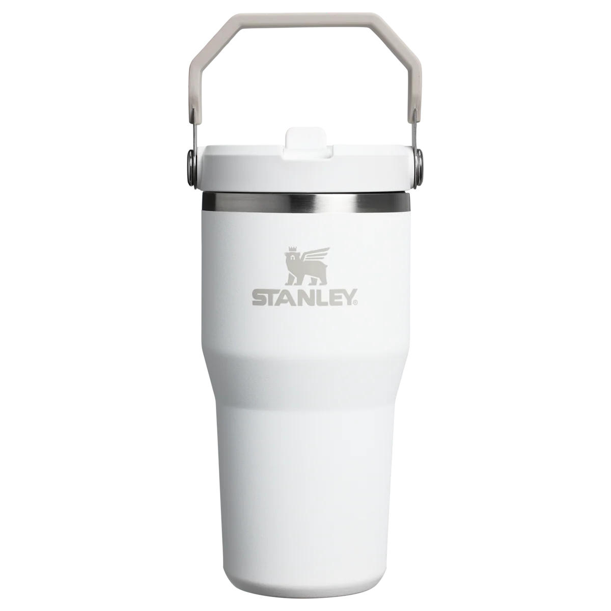 Stanley Ice Flow Flip Straw Tumbler (Frost, 590ml)