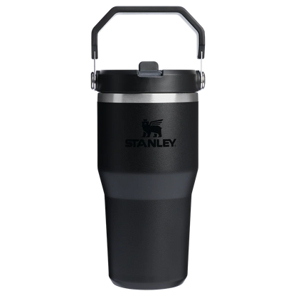 Stanley Ice Flow Flip Straw Tumbler (Black, 590ml)