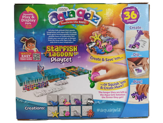 AquaGelz - Starfish Lagoon Mega Playset - 36 Creations