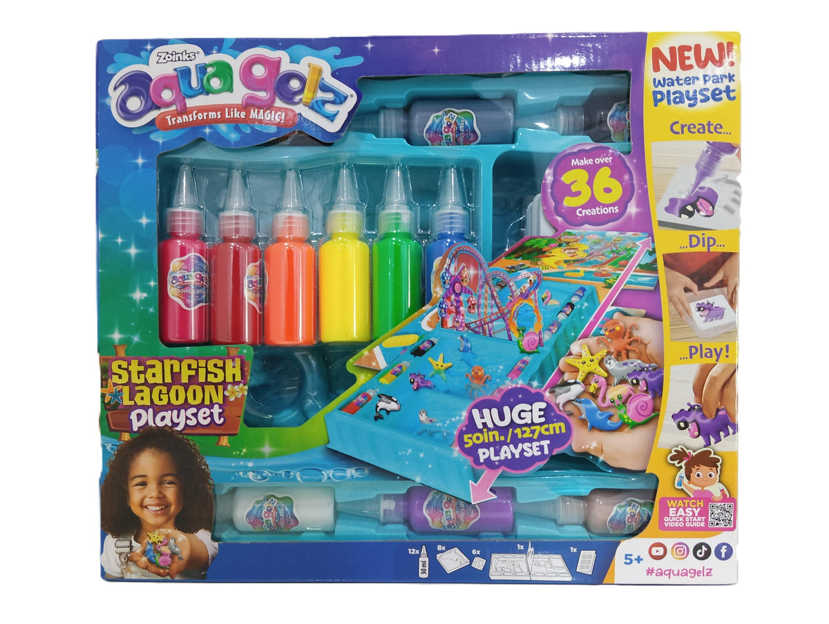 AquaGelz - Starfish Lagoon Mega Playset - 36 Creations