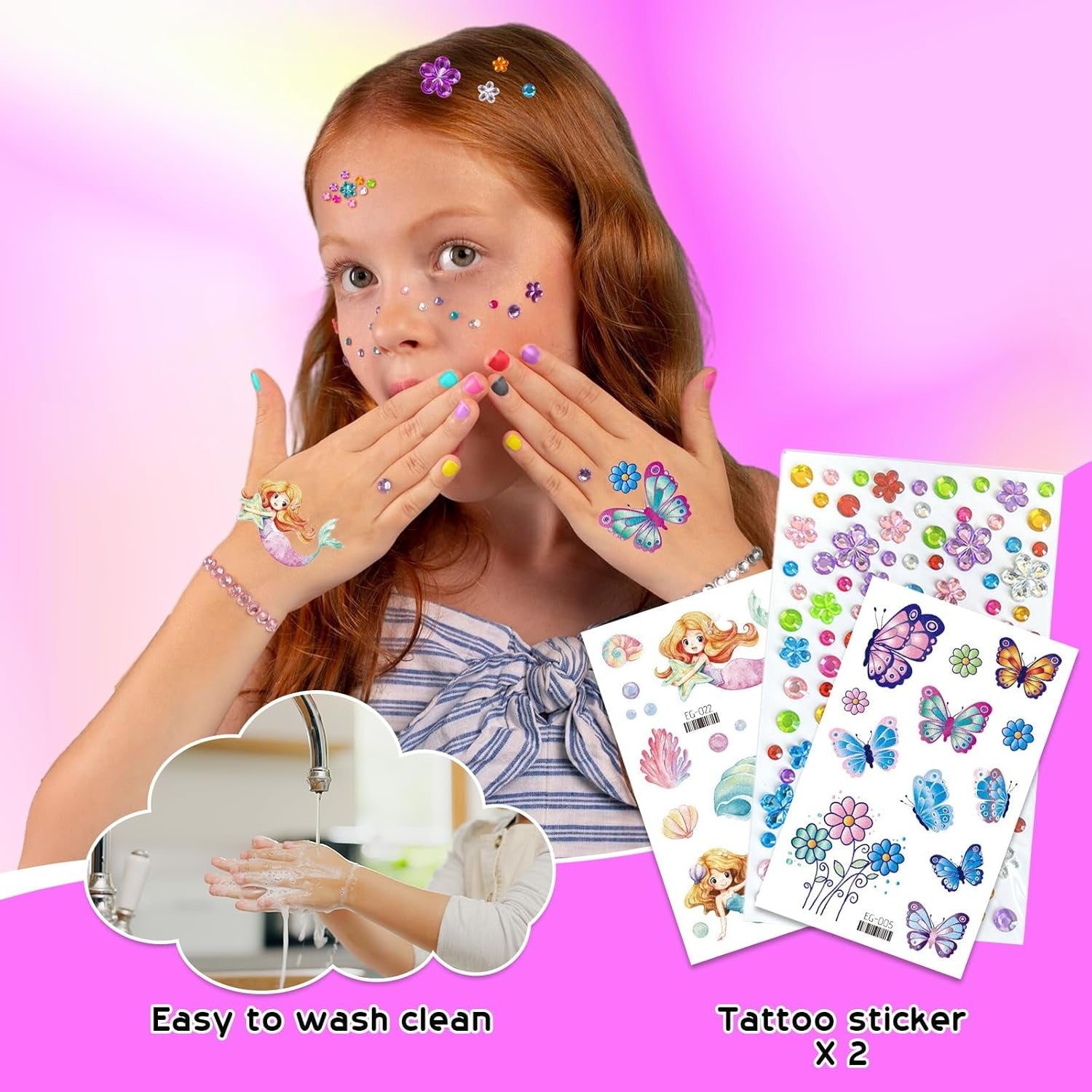 Nail Polish Kit for Kids (6-12 Year Old)