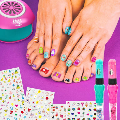 Nail Polish Kit for Kids (6-12 Year Old)