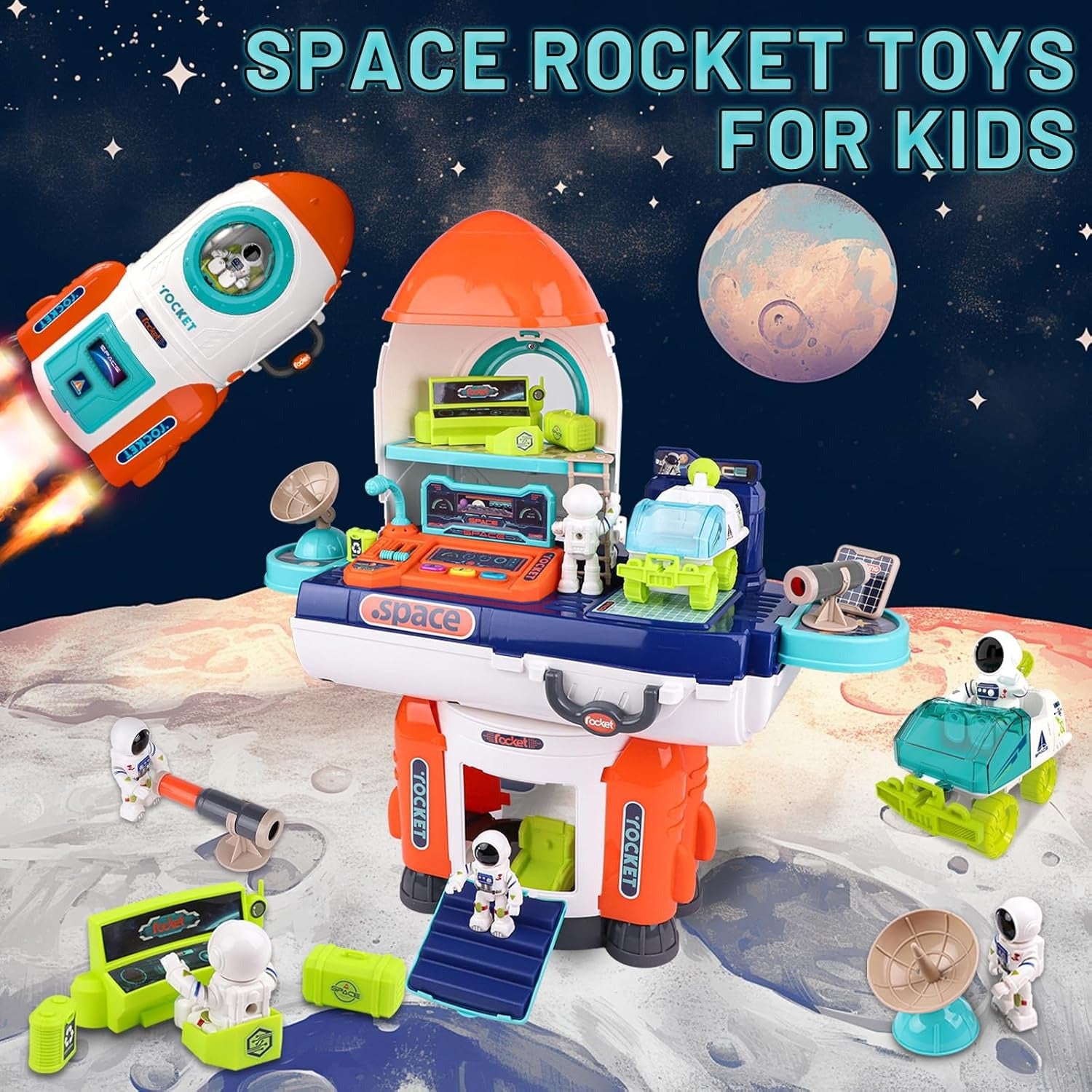 Xiong Cheng Rocket Kit Play Set