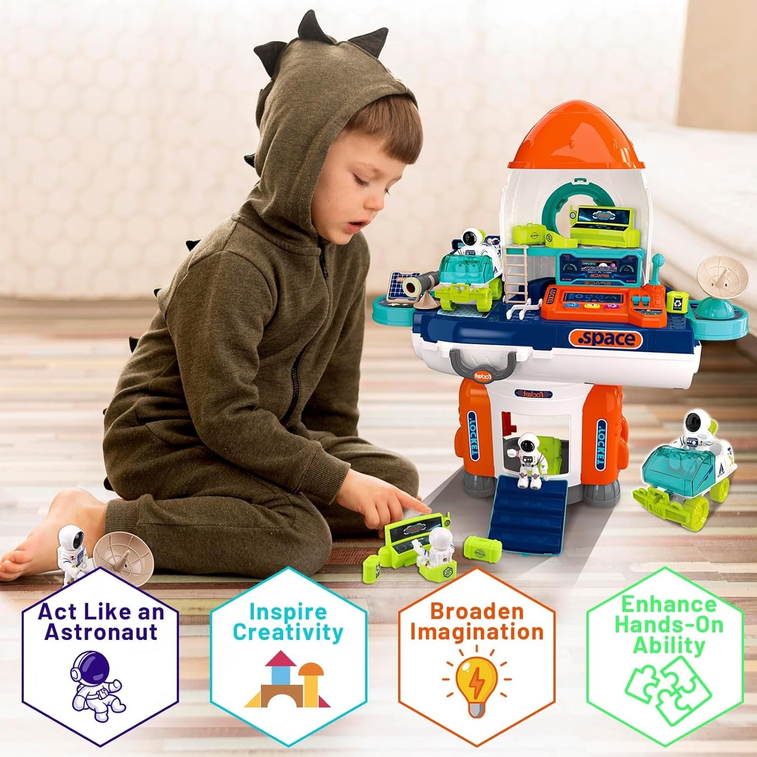 Xiong Cheng Rocket Kit Play Set