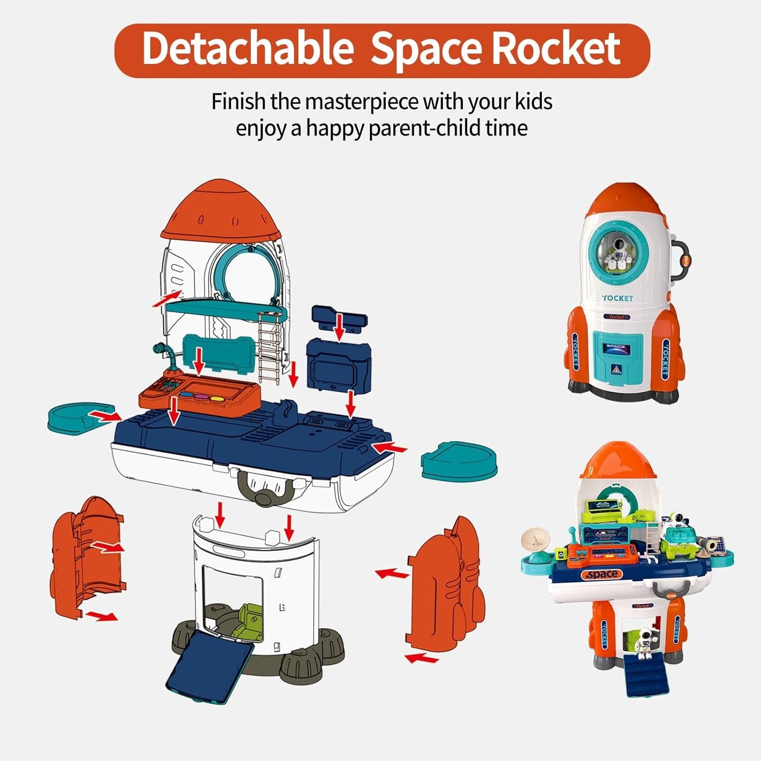 Xiong Cheng Rocket Kit Play Set
