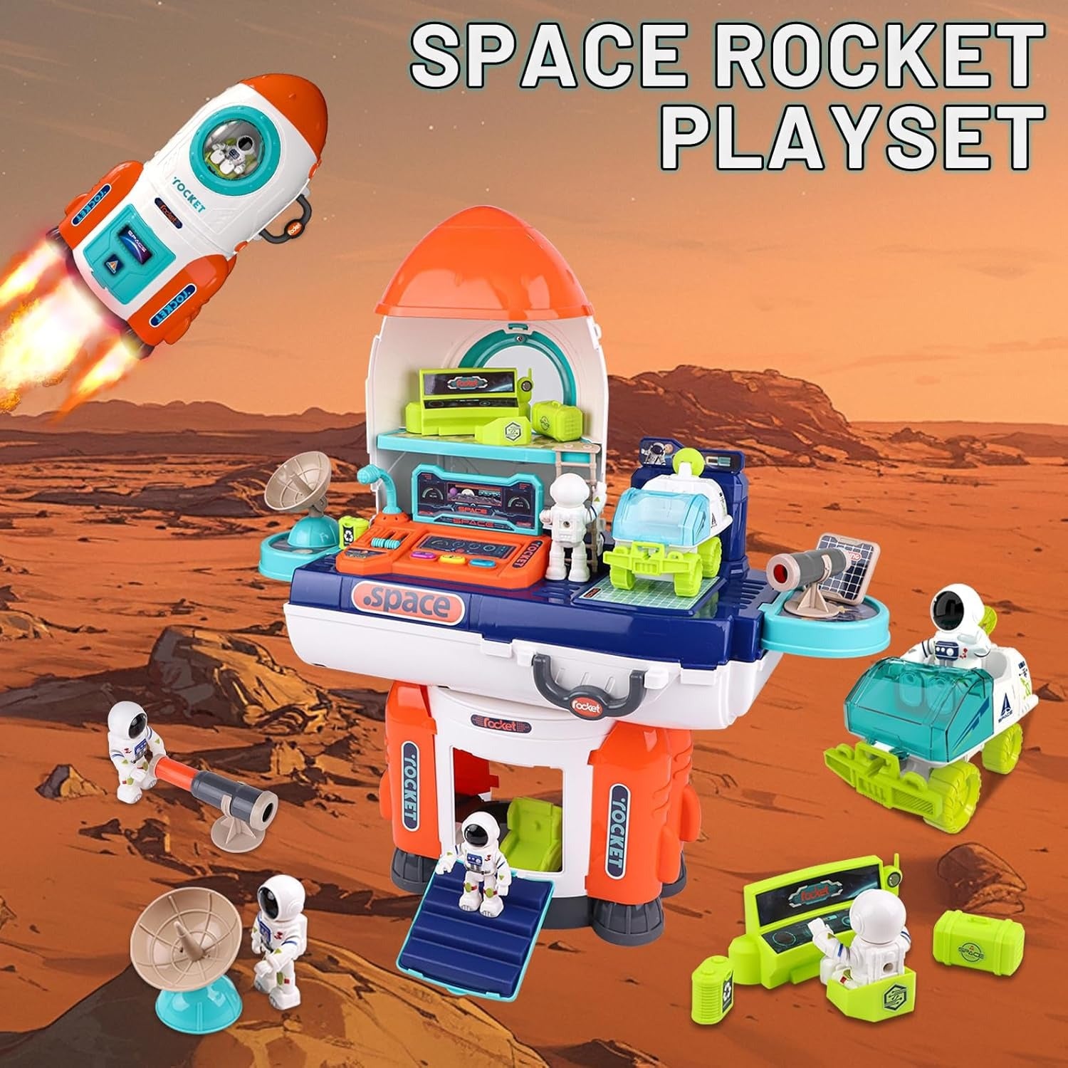 Xiong Cheng Rocket Kit Play Set