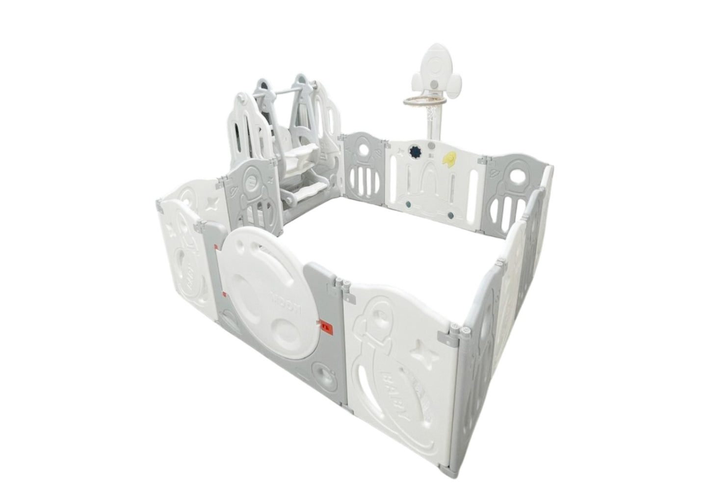 Little Toddlers Foldable Playpen – 10 Simple Panels