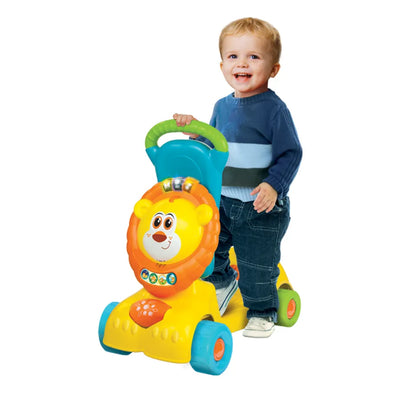 WinFun - 3-In-1 Grow With Me Lion Scooter - Multicolor