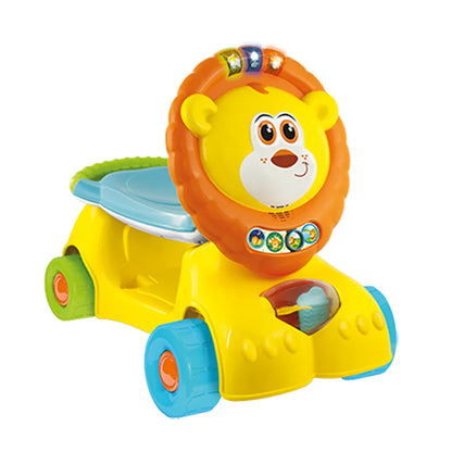 WinFun - 3-In-1 Grow With Me Lion Scooter - Multicolor