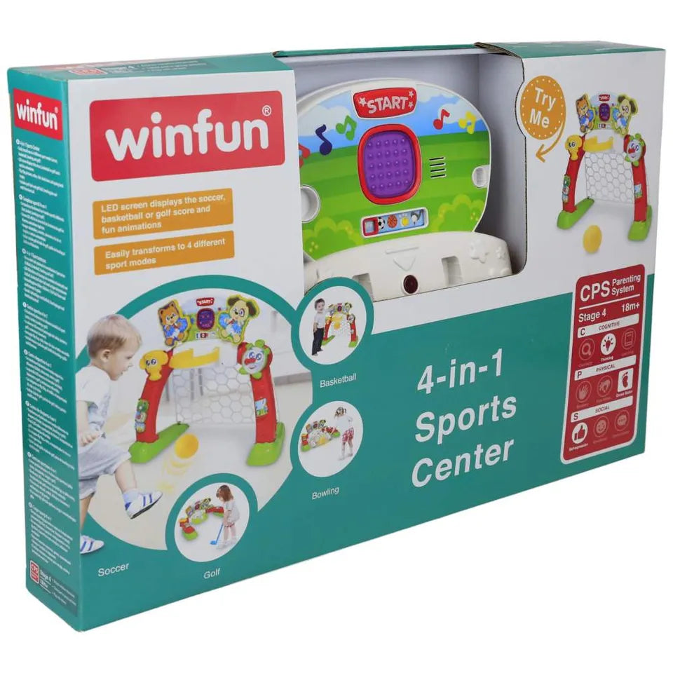 WinFun - 4-In-1 Sports Center Playset