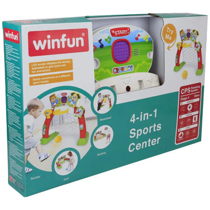 WinFun - 4-In-1 Sports Center Playset