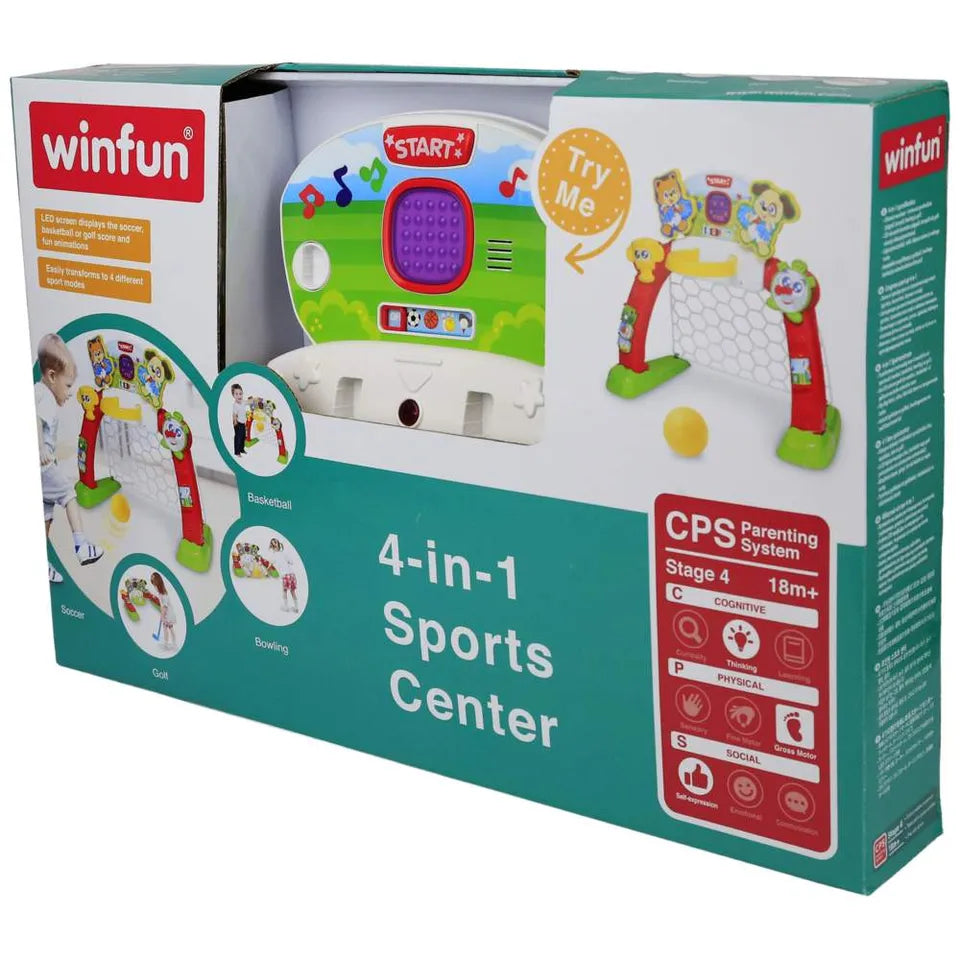WinFun - 4-In-1 Sports Center Playset