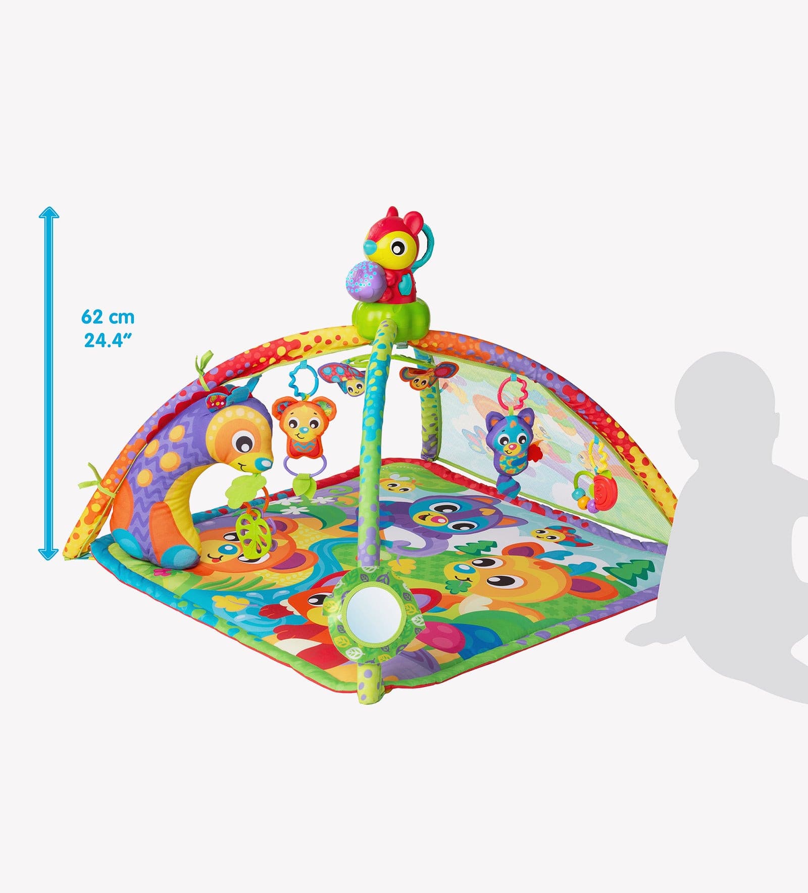 Woodlands Music And Lights Projector Gym - 3 Modes by Playgro.