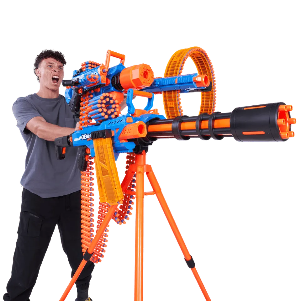 X-Shot Insanity Smoking Barrel Toy Gun – 72 Darts