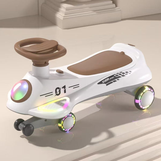 Orbic Kids Infinity Swing Car With Light And Music