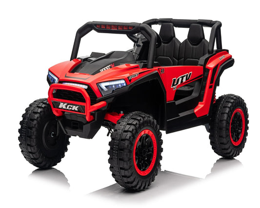 FITAAC 24V XL Off-Road UTV Ride-On Car – 2-Seater, 4WD, Green