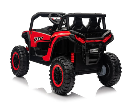 FITAAC 24V XL Off-Road UTV Ride-On Car – 2-Seater, 4WD, Green