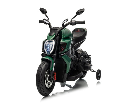 FITAAC 12V Electric Ride-On Motorcycle – Dual 550W Motors
