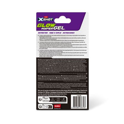 X-Shot Hyper Gel Glow in the Dark Gellet Refill – 15,000 Pieces