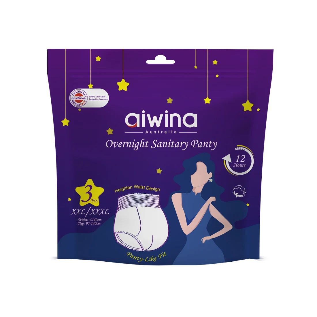 Aiwina Overnight Sanitary Panty – XXL/XXXL