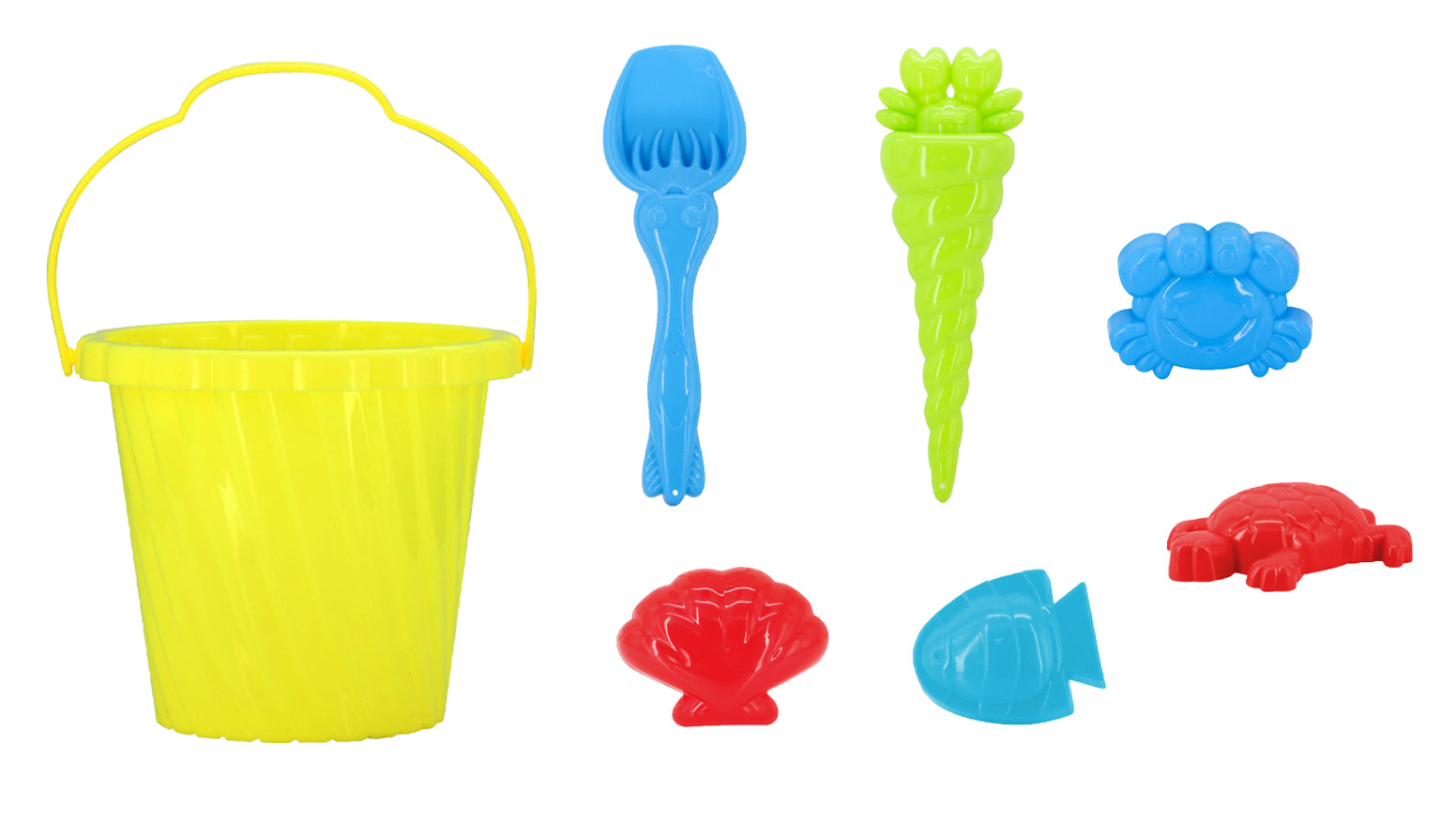 Summerz Bucket (6 Pcs, 2 Assorted)