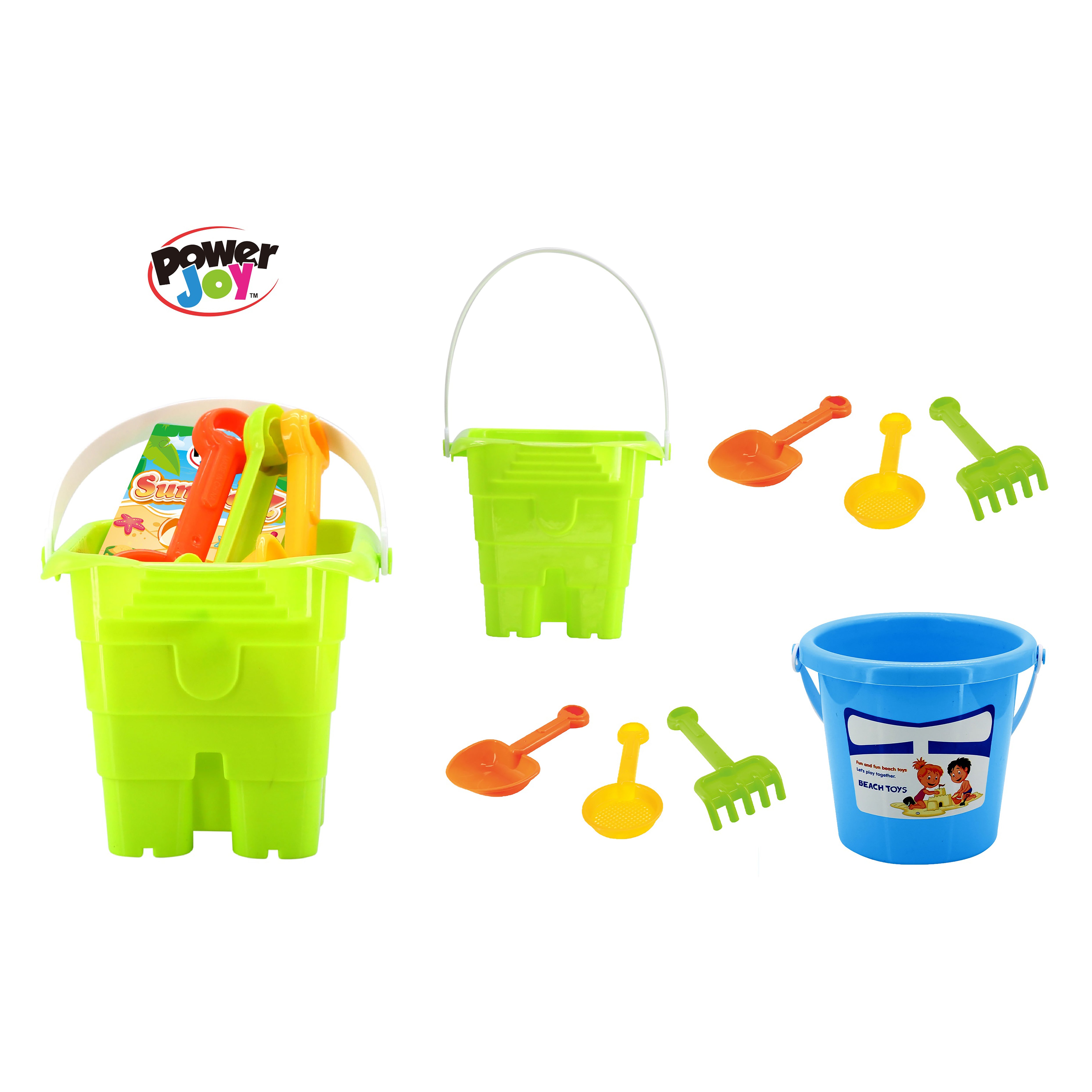 Summerz Bucket (4 Pcs, 2 Assorted)