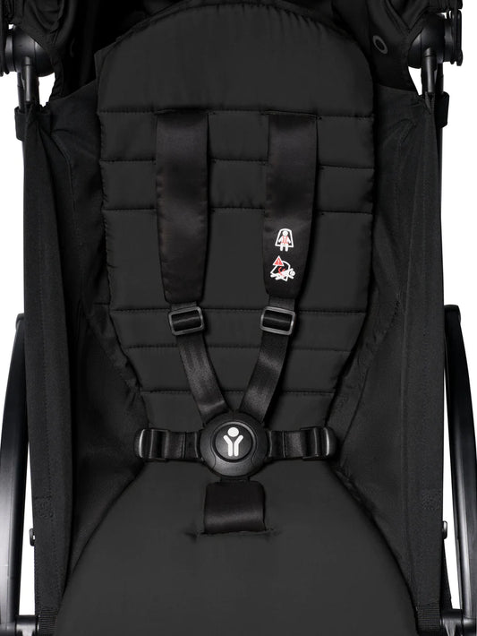 Babyzen Black Frame with YOYO2 6+ Color Pack