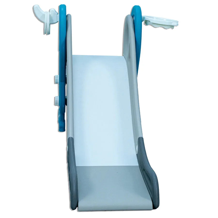 Little Toddlers Small Size Slide With Basketball Hoop