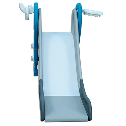 Little Toddlers Small Size Slide With Basketball Hoop