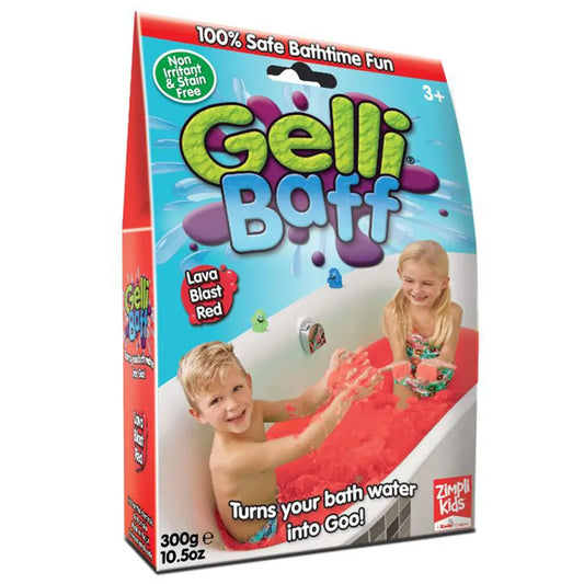 Zimpli Kids - Gelli Baff Lava Bath Powder - 300g - Red