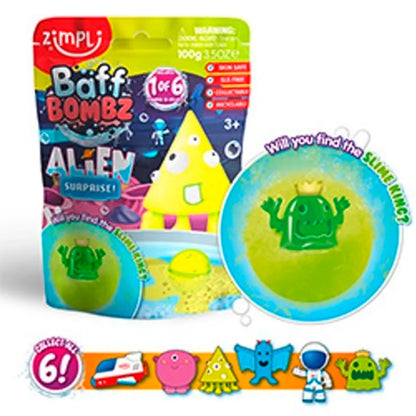 Zimpli Kids - Large Alien Surprise Bath Bomb