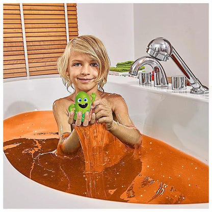Zimpli Kids - Slime Baff & Crackle Bath - Orange & Aqua - 4 Pieces