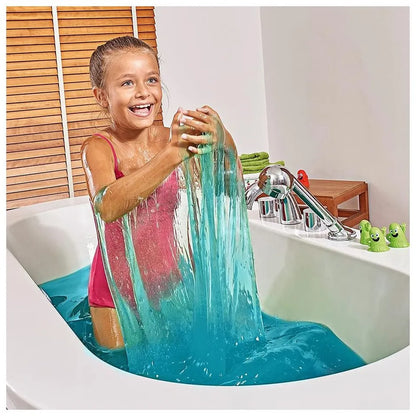 Zimpli Kids - Slime Baff & Crackle Bath - Orange & Aqua - 4 Pieces