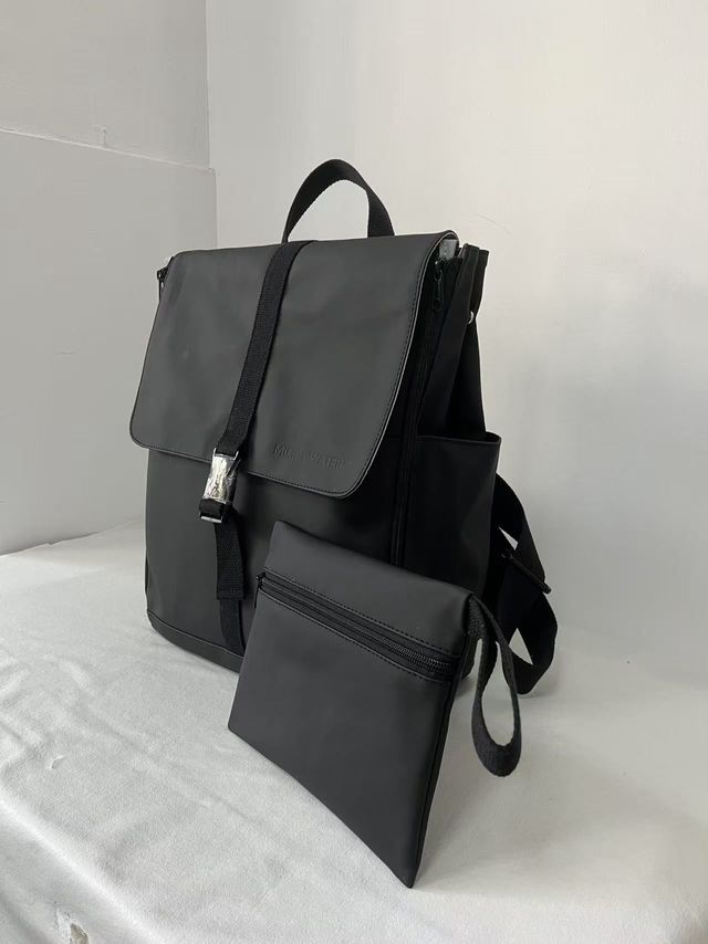 Milk + Water Billie Backpack Diaper Bag (Off Black)