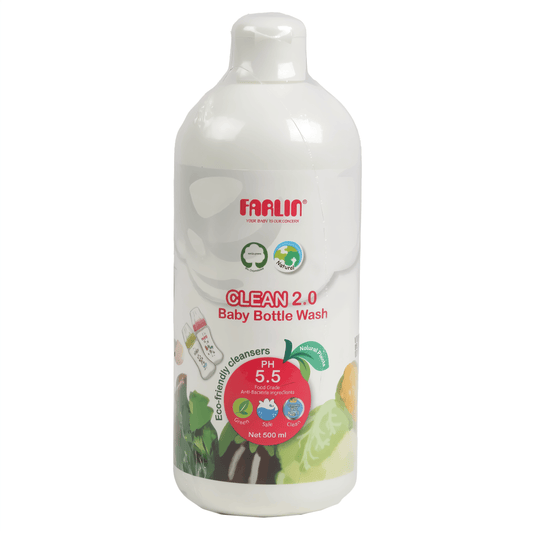 غسول رضّاعات الأطفال فارلين بغطاء قلّاب (500 ML)