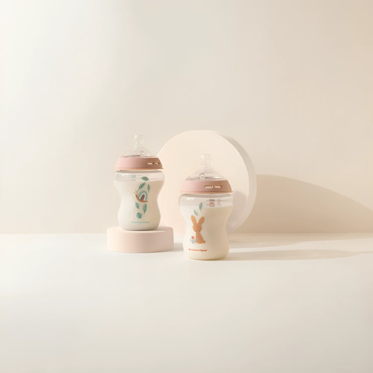 Tommee Tippee Natural Start Bottle Pond (Girl, 260ml) - Pack of 2