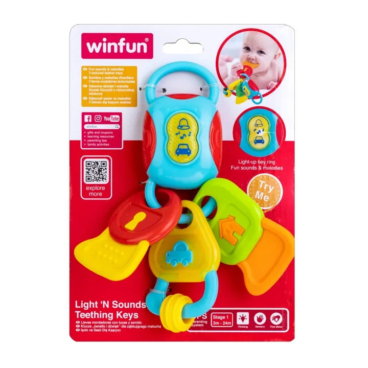 Winfun Light and Sound Teething Keys