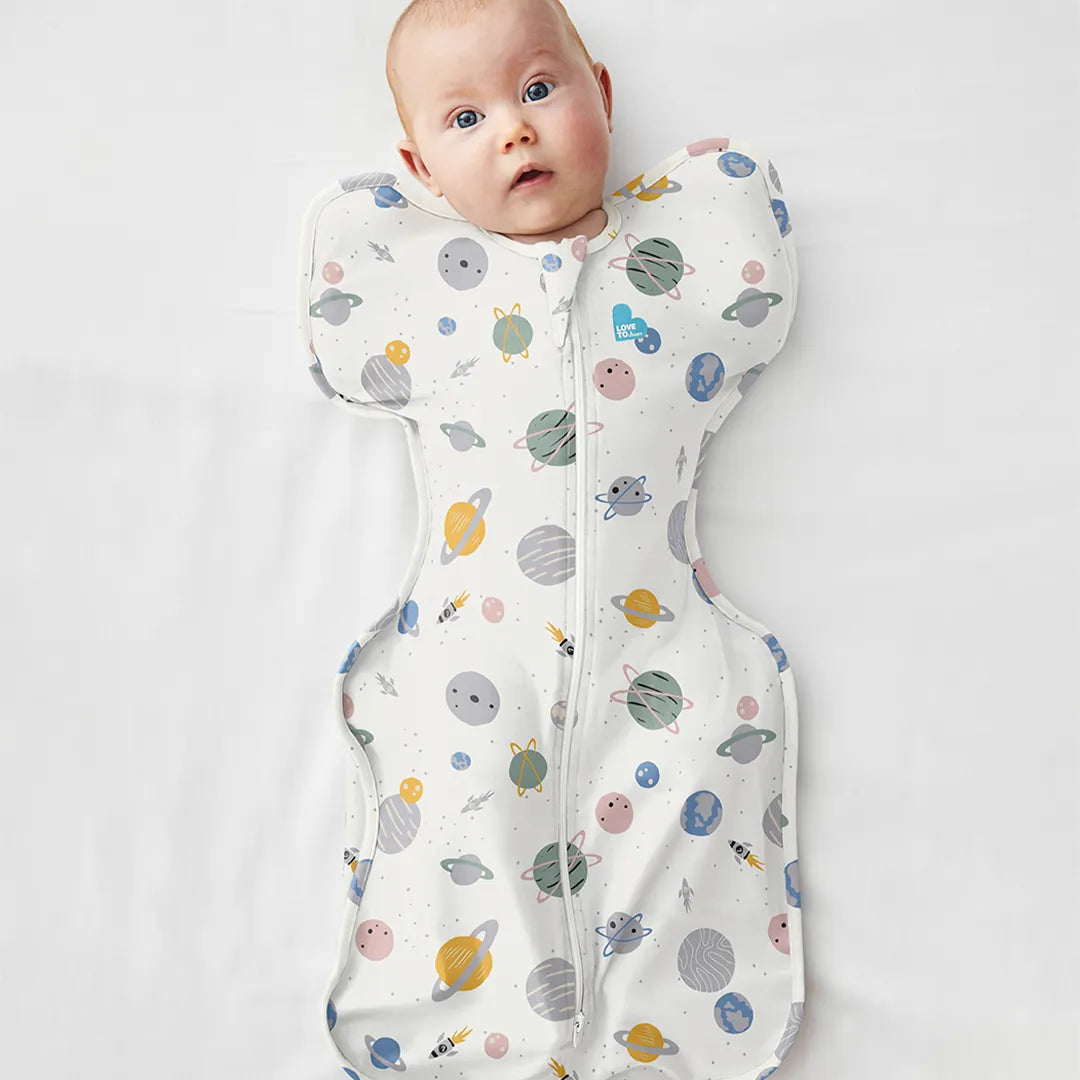Love to Dream Swaddle Up Desco Lite Space 0.2 TOG - Stage 1