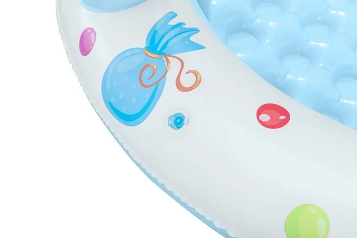 Bestway Sweet Shoppe Shaded Kiddie Pool (41" x H33"/1.04m x H84cm)