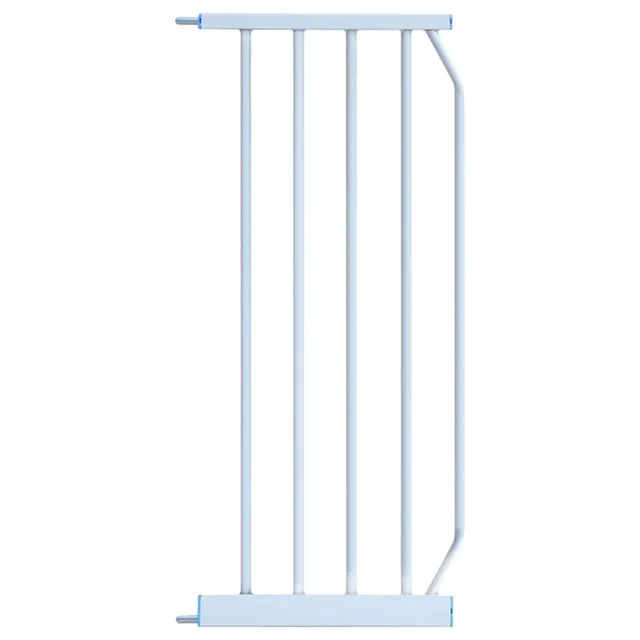 Baby Safe Metal Safety Gate with 30cm & 45cm Extension – White