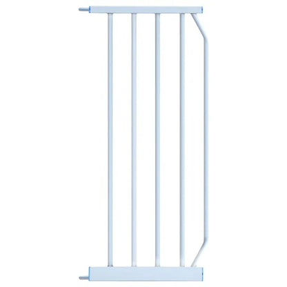 Baby Safe Metal Safety Gate with 30cm & 45cm Extension – White