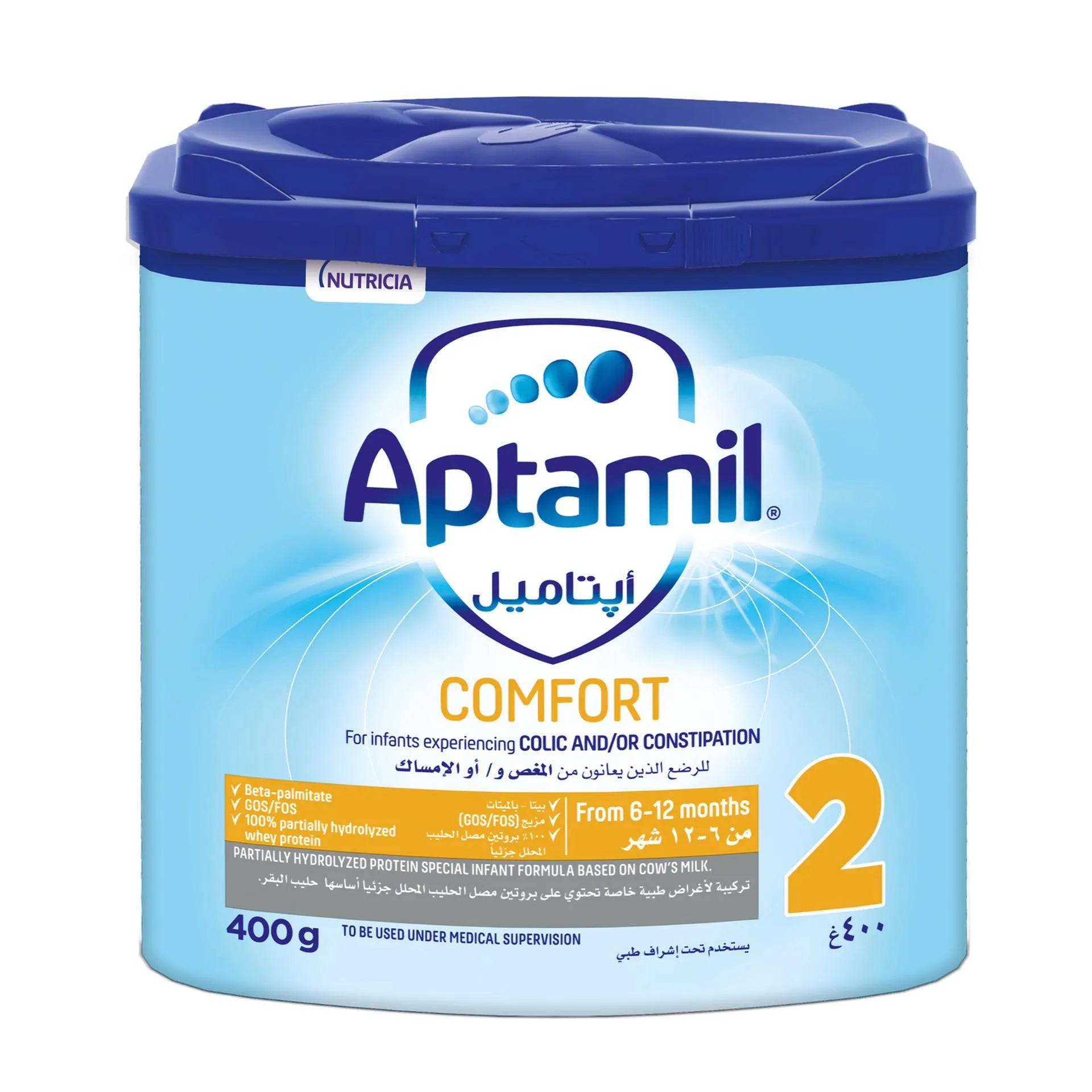 Aptamil Comfort Stage 2 Formula Milk Powder - 400 Grams (6 to 12 Months)