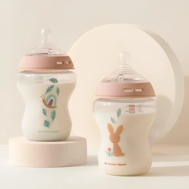 Tommee Tippee Natural Start Bottle Pond (Girl, 260ml) - Pack of 2