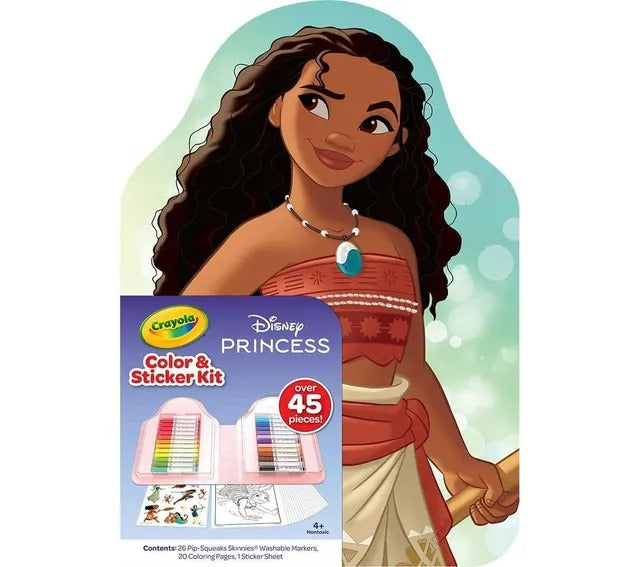 Crayola Disney Princess Color & Sticker Activity Set