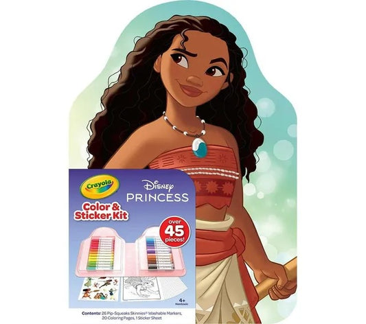 Crayola Disney Princess Color & Sticker Activity Set