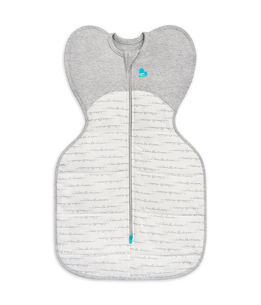 Love to Dream Swaddle Up 2.5 TOG Quilted Stretch Cotton Dreamer - Stage 1 (White)