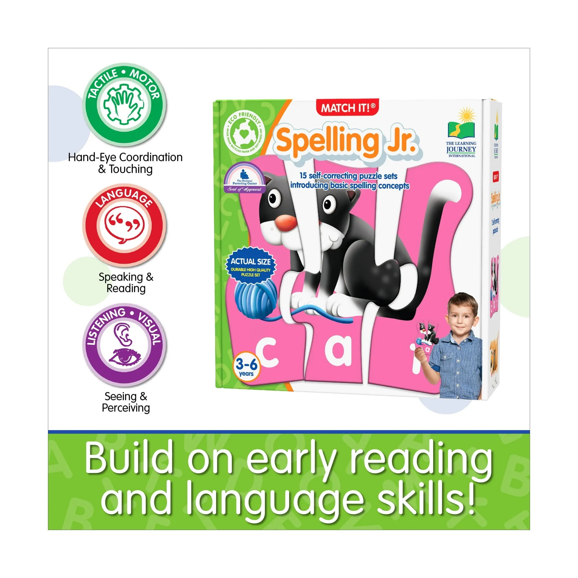 The Learning Journey Match It! Spelling Jr