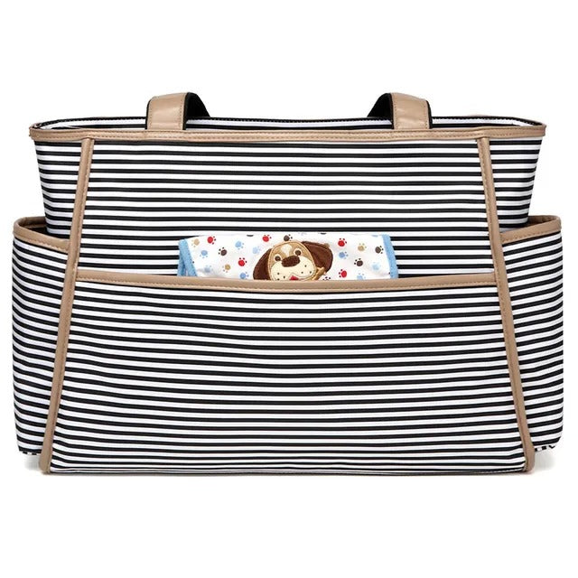 Little Story Betty Diaper Bag – Ivory